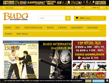 Tablet Screenshot of budointernational.com