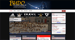 Desktop Screenshot of budointernational.it