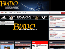 Tablet Screenshot of budointernational.it